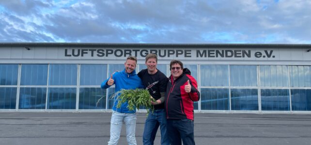 Erfolgreicher Tag für Christopher Pape und Andreas Zwetzich